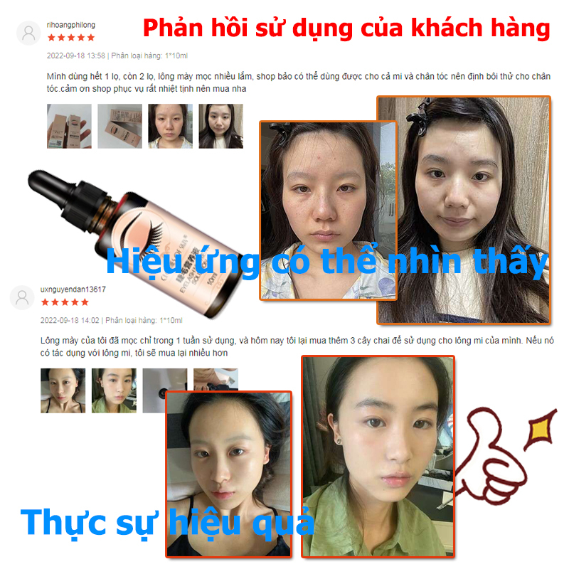 Serum mọc lông mày tinh chất kích mọc lông mày, lông mi,lông râu,mọc tóc,thúc đẩy lông mày dày và dài