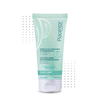 Kem dưỡng ẩm phục hồi da toàn thân Placentor Vegetal Ultra-Moisturizing Regenerating Cream 200ml