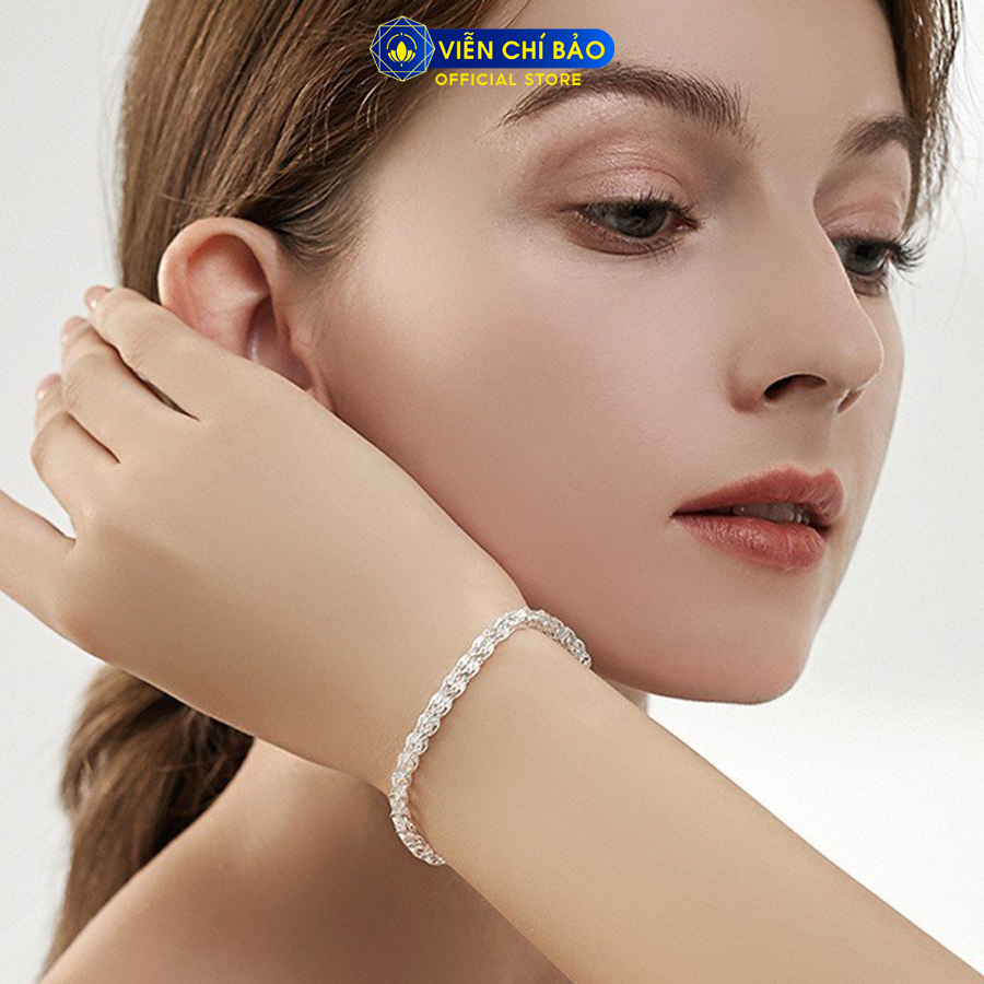 Lắc tay bạc nữ Đuôi Phụng chất liệu bạc 925 thời trang phụ kiện trang sức nữ Viễn Chí Bảo L400419