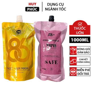 Thuốc uốn A86 Safe chính hãng 1000ml, thuốc uốn tóc nóng A86+ thông minh