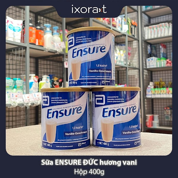 Combo 3 hộp sữa Bột Ensure Đức 400g (Hàng Đức)