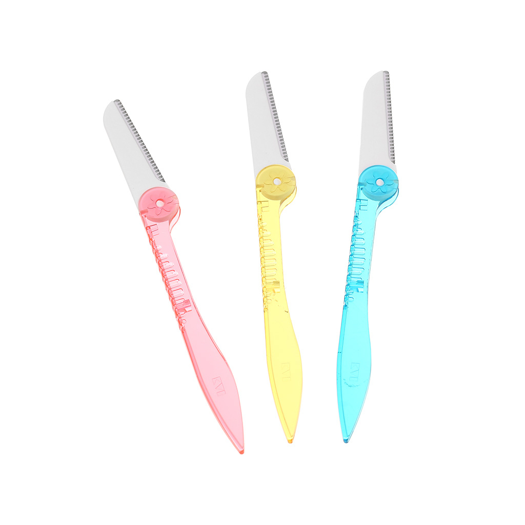 Dao Cạo Lông Mặt Cán Gập Kai Can Compact 01244 CS-3P