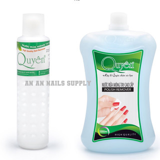 nước rửa móng tay chùi sơn aceton 500ml, axeton ngọc thủy , aceton quyên