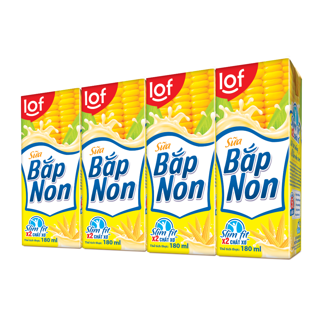 Lof sữa bắp non thùng 24 hộp x 180ml