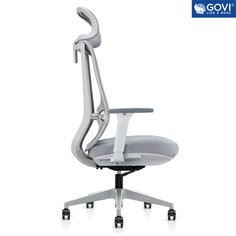 Ghế công thái học Ergonomic GOVI Felix 6231A -Tựa đầu điều chỉnh độ cao, tựa tay 3D nâng hạ, ngả 135 độ có khoá cố định