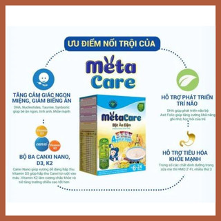 Bột ăn dặm Metacare