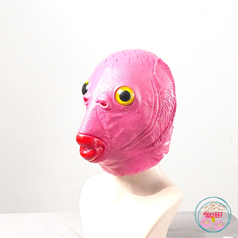 Mặt Nạ Hóa Trang Hình Cá Bằng Silicone Cho Người Lớn