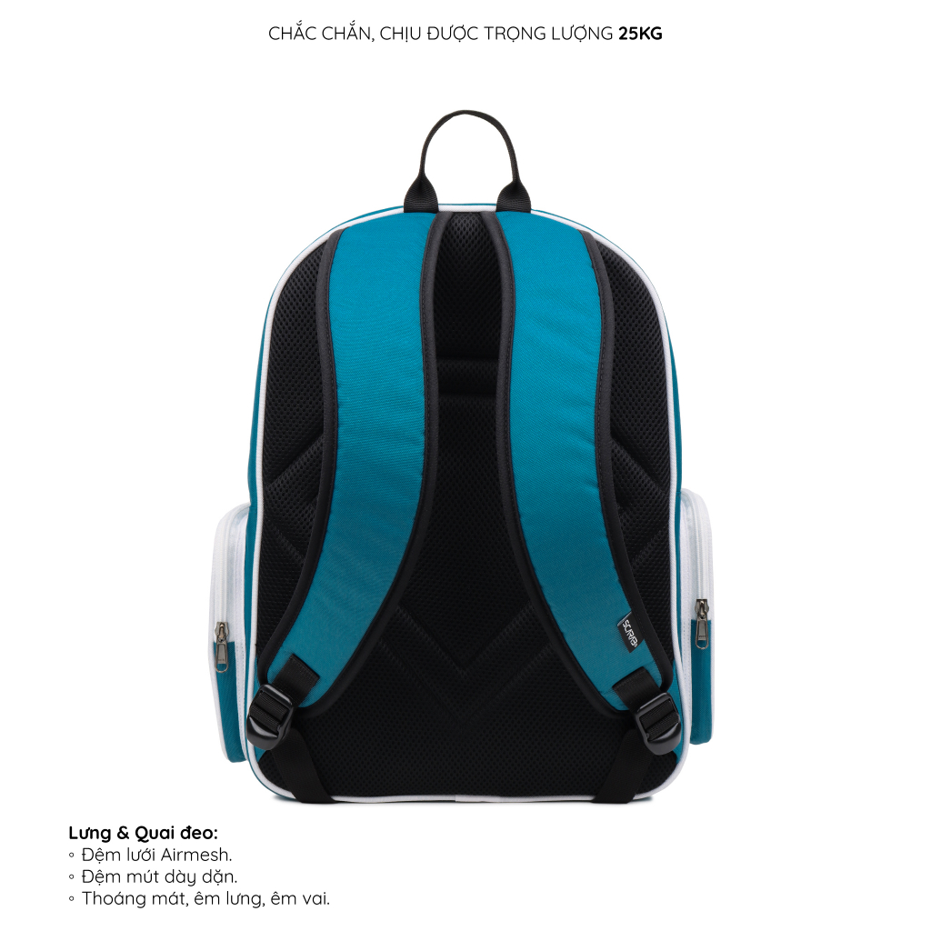 Scarab Estate Backpack Unisex - Balo Đi Học Thời Trang, Đựng Vừa Laptop 15,6inch(mỏng)