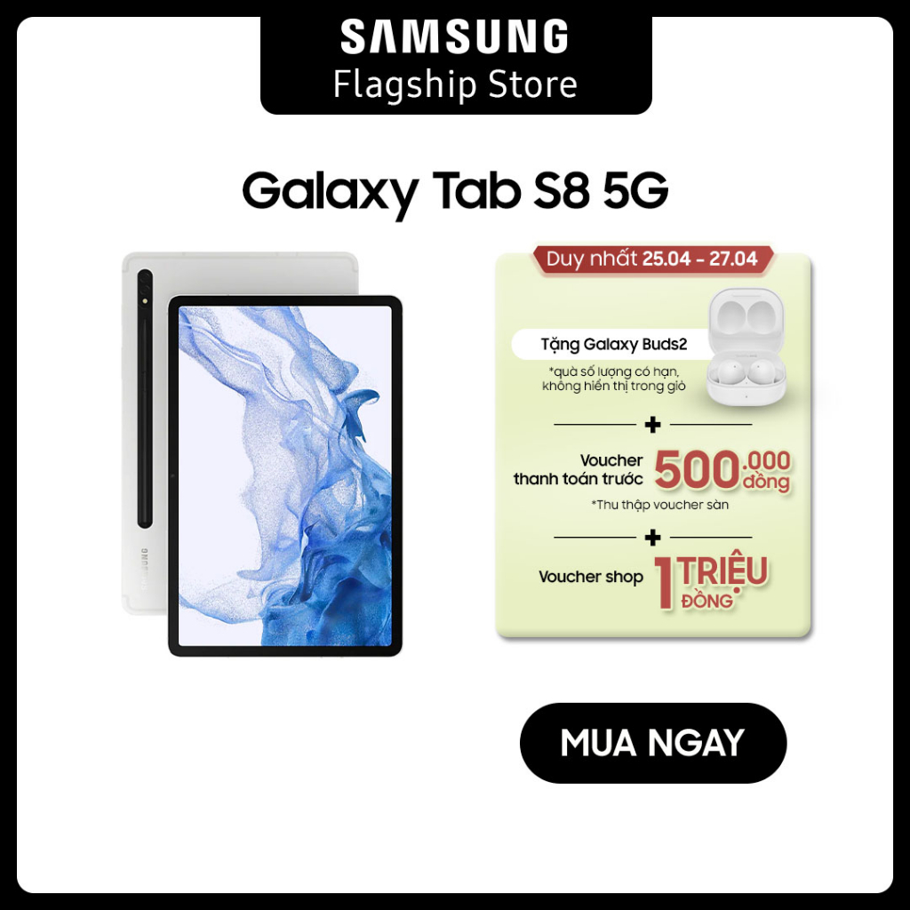 Máy Tính Bảng Samsung Galaxy Tab S8 5G