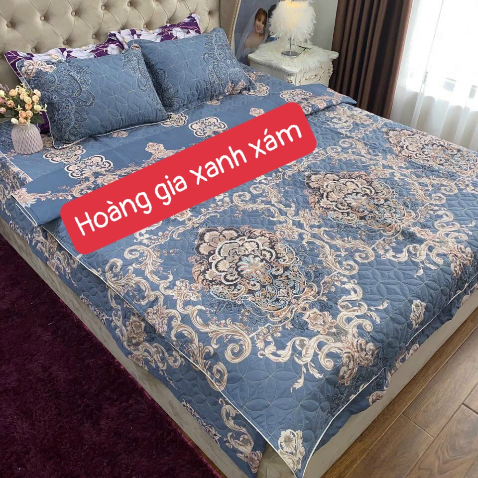 Ga Trải Giường Cotton Poly không kèm gối - Drap phủ Bốn Mùa Đủ Size - Nguyệt Ánh Bedding