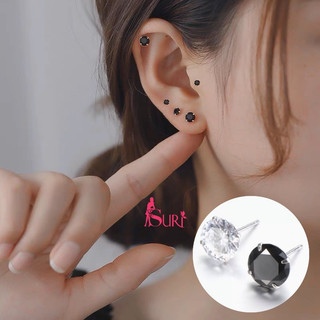 Bông tai nụ đá nam nữ Suri Accessories bông tại nụ đá sát tai