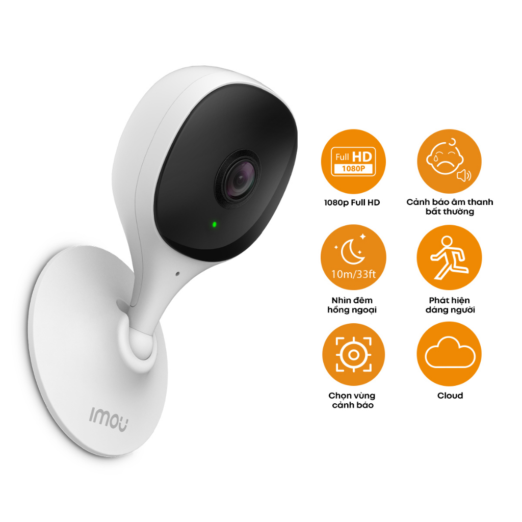 Camera Wifi trong nhà Imou Cue 2M I IPC-C22CP-D-V2 I Đế nam châm I Phát hiện con người I Bảo hành 2 năm | BigBuy360 - bigbuy360.vn