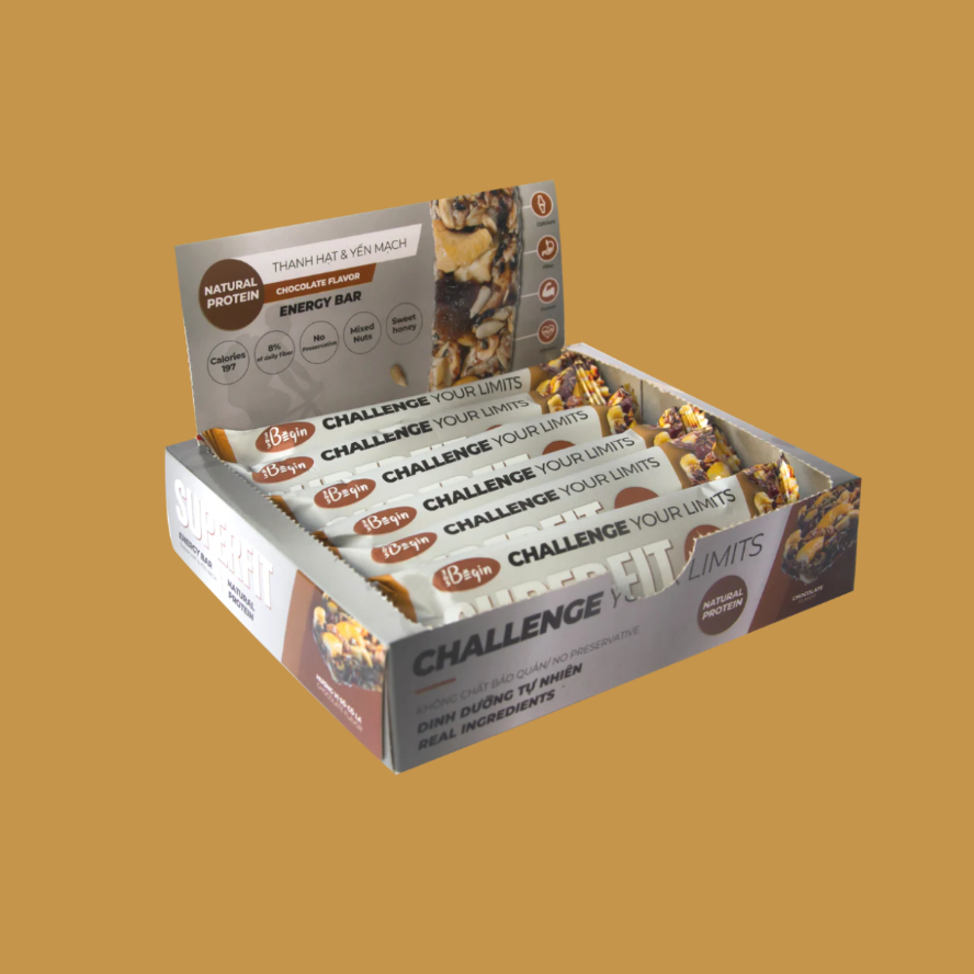 THANH HẠT & YẾN MẠCH SUPERFIT - VỊ CHOCOLATE