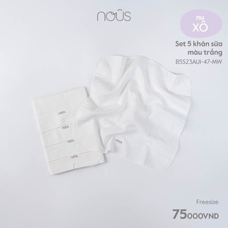 (Nhùn nhùn) SET 5 Khăn Sữa xô NOUS