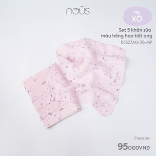 (Nhùn nhùn) SET 5 Khăn Sữa xô NOUS