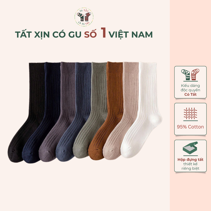 Tất Nam Công Sở Có Tất Là Có Tất cao 21cm không chân _ MEN100