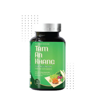 Viên uống ngủ ngon hỗ trợ giấc ngủ mất ngủ Tâm An Khang 30 viên