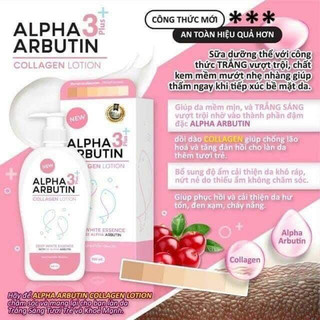 Lotion dưỡng trắng da Alpha Arbutin 3+ Plus