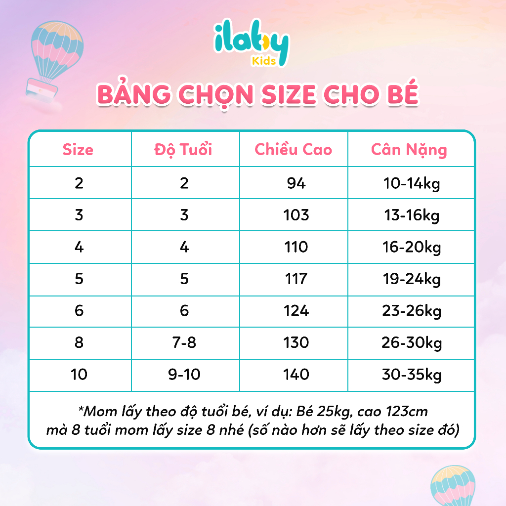 Set áo váy bé gái ILABY sát nách quần giả váy chất liệu cotton thoáng mát cho bé 2-11 tuổi [50IG1468C3DL]