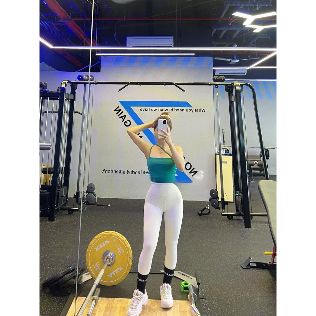 Áo Bra tập Gym Yoga Lulu  Tôn Dáng, Sexy Quyến Rũ  dây chéo vắt qua ngực mặc 2 kiểu 5Am Store