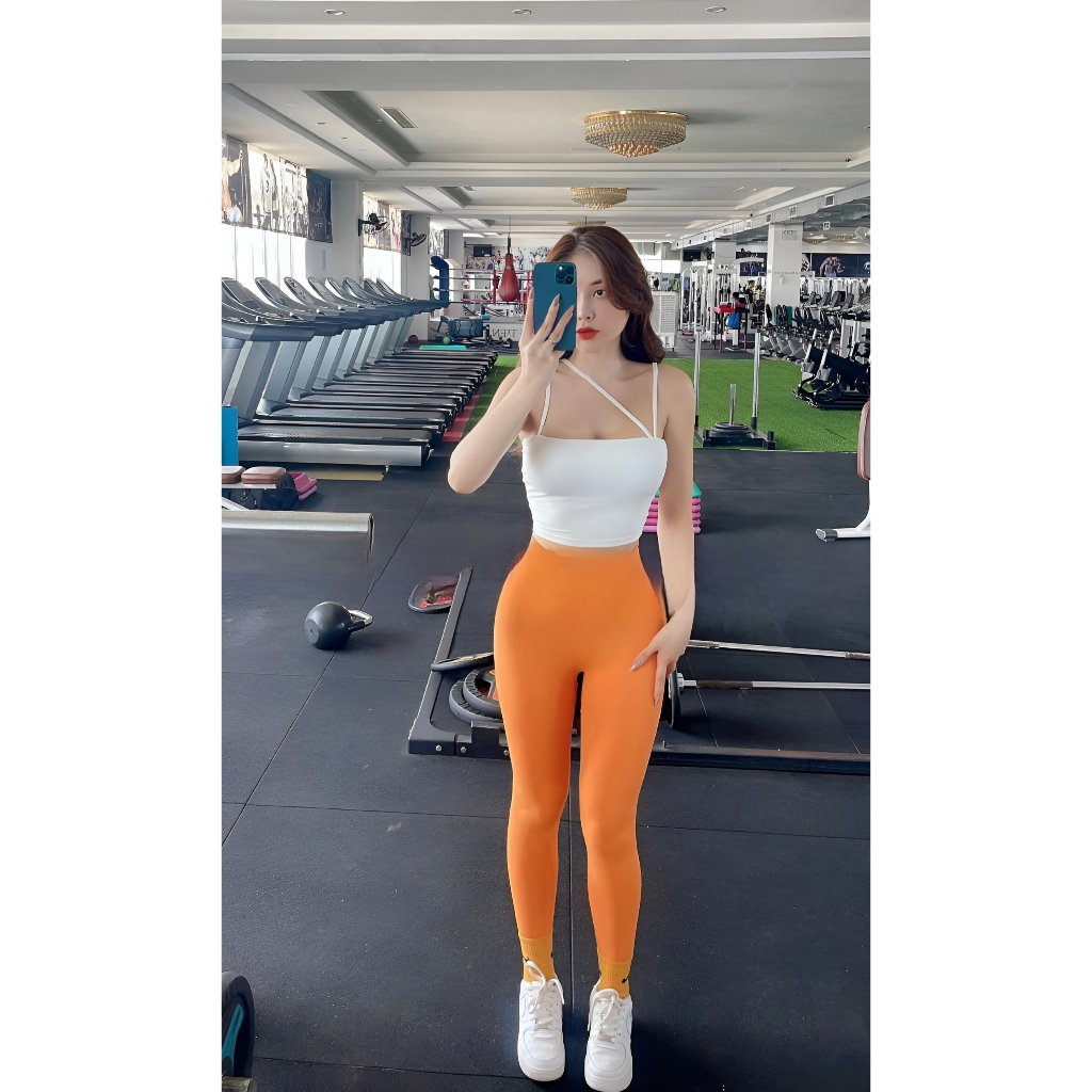 Áo Bra tập Gym Yoga Lulu  Tôn Dáng, Sexy Quyến Rũ  dây chéo vắt qua ngực mặc 2 kiểu 5Am Store