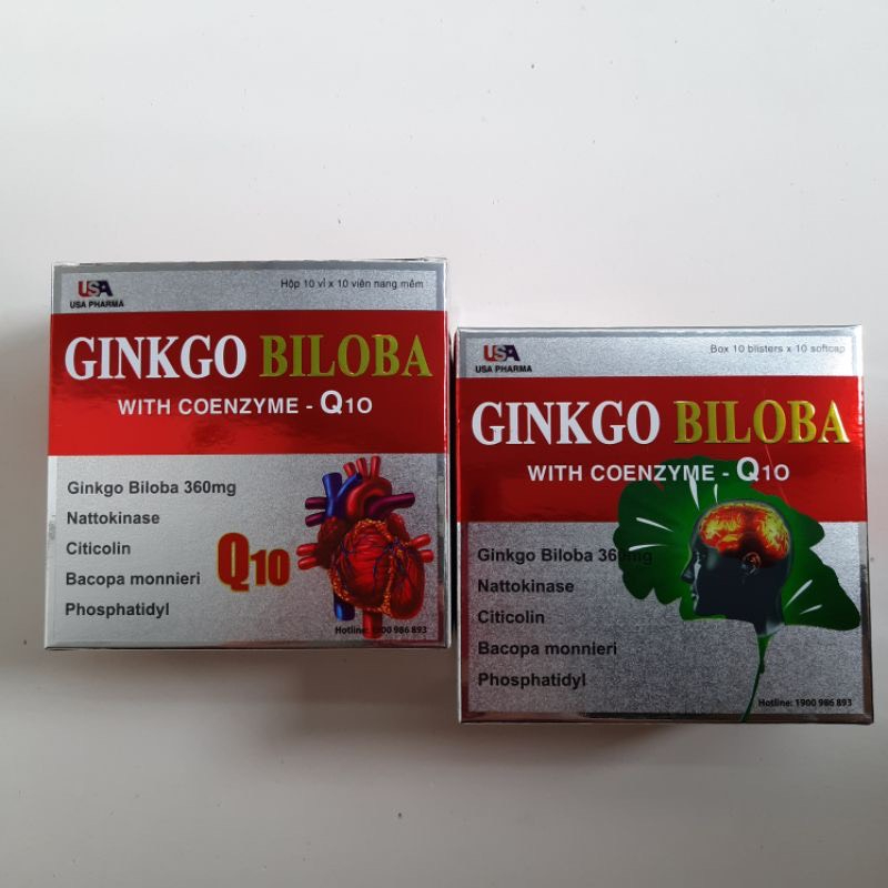 Hoạt Huyết Dưỡng Não Ginkgo Biloba 360mg hộp 100 viên