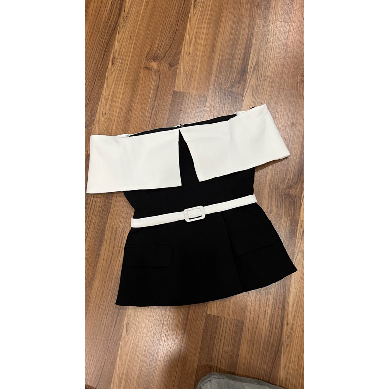 Áo trễ vai thanh lịch + Ảnh thật shop chụp