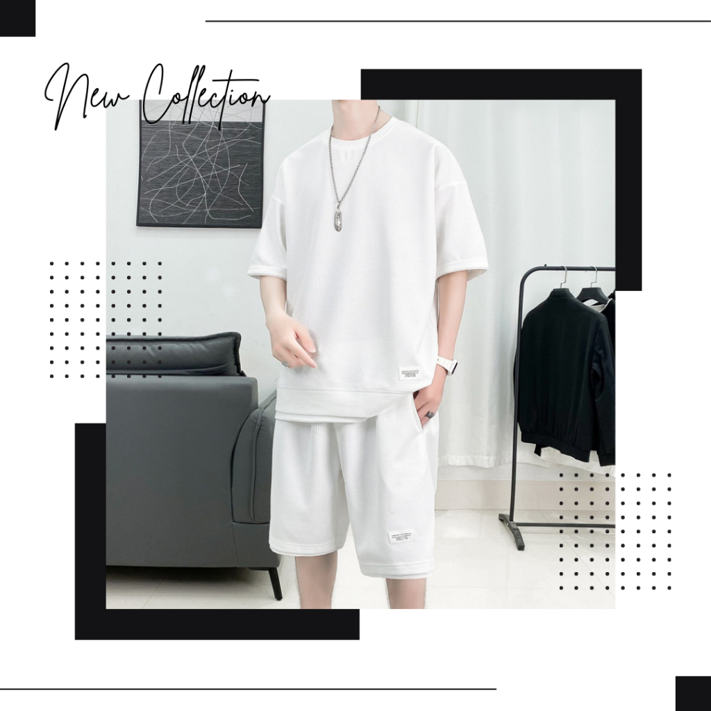 Bộ Quần Áo Thể Thao Nam Phối Layer Thời Trang Vải Tổ Ong Siêu Thoáng Mát VENZIMEN