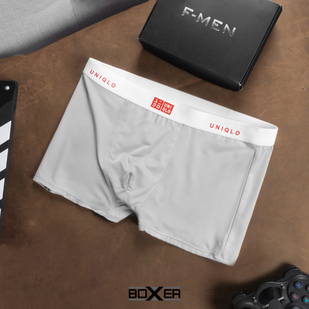 Quần lót nam, quần boxer nhiều màu chất thun lạnh mềm mịn siêu mát, thấm hút mồ hôi - Unilo