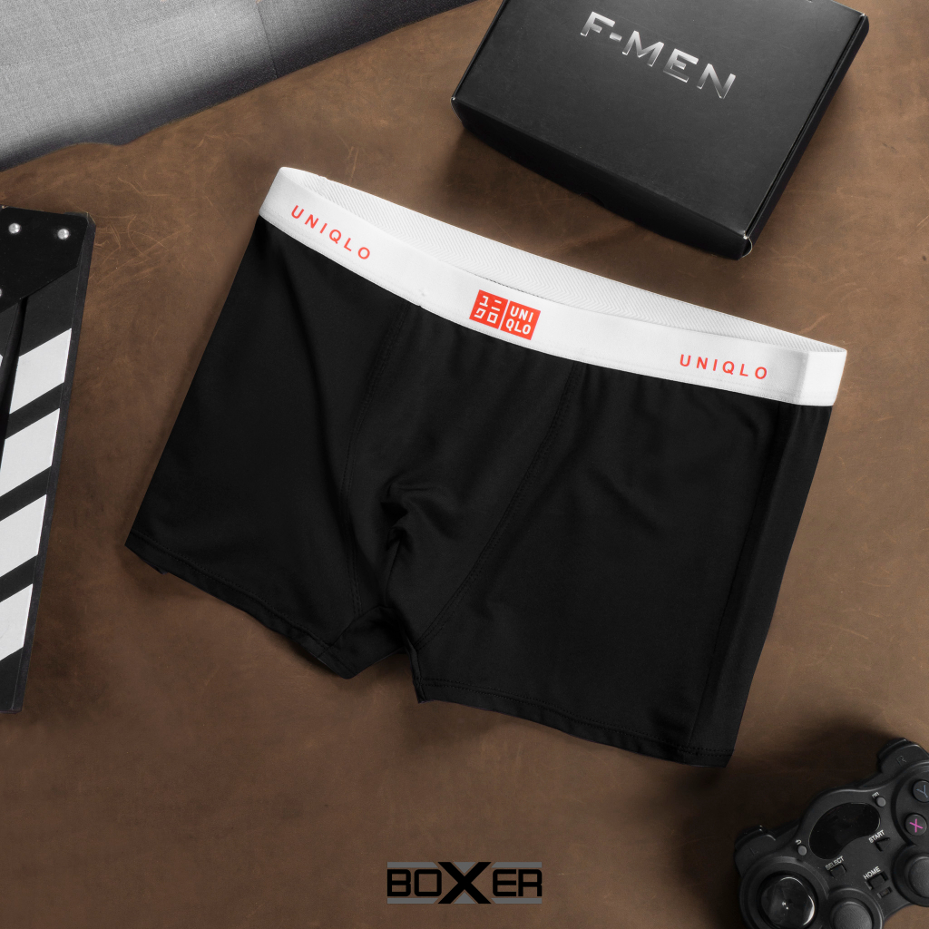 Quần lót nam, quần boxer nhiều màu chất thun lạnh mềm mịn siêu mát, thấm hút mồ hôi - Unilo