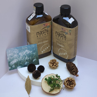 Dầu gội xả phục hồi hư tổn Nashi Argan 500ML chính hãng