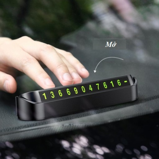 Ghi số điện thoại trên xe ô tô- dùng khi đậu xe