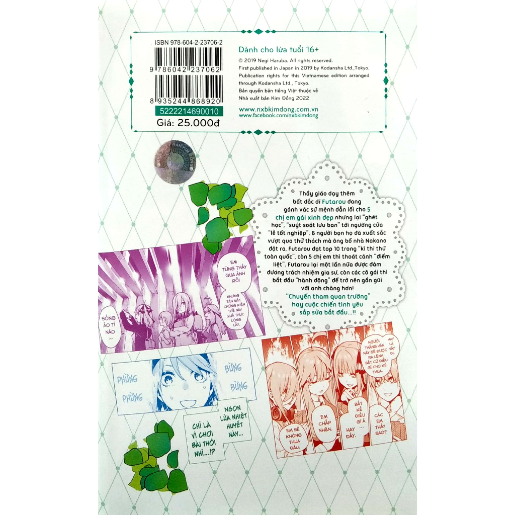 NHÀ CÓ 5 NÀNG DÂU 10 SEAL KÈM POSTCARD