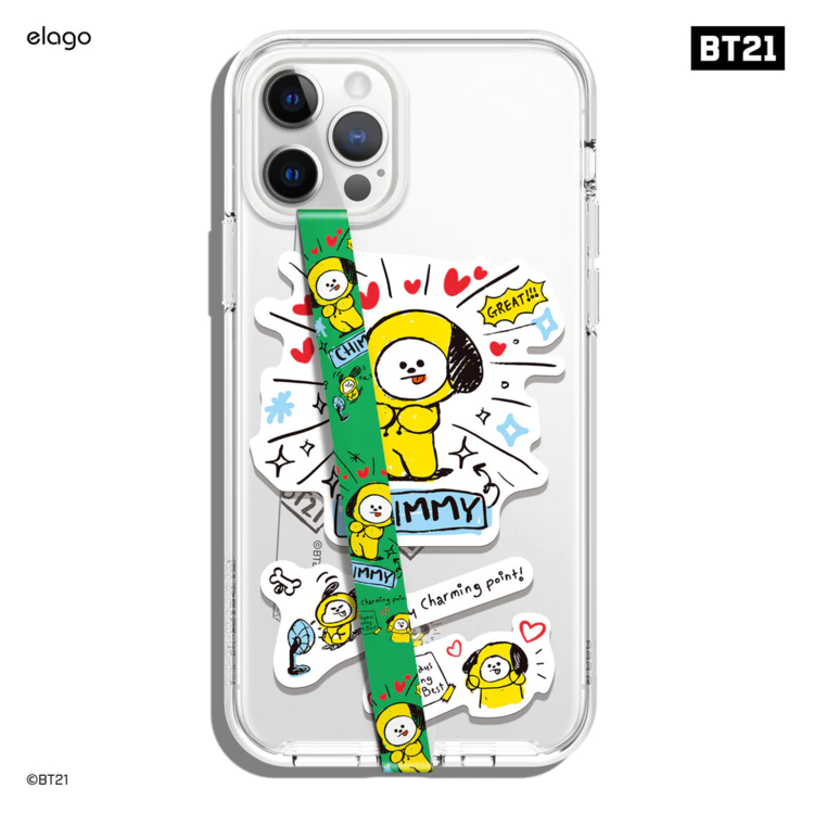 Dây đeo elago BT21 Phone Strap kèm stickers cho smartphone