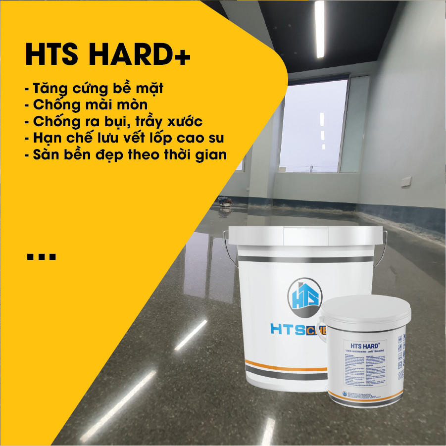 Hoá Chất Tăng Cứng Sàn Liquid Hardener HTS® HARD+ thùng nhỏ 6Kg