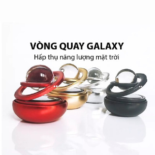Sáp Thơm Ô Tô Galaxy, Vòng Xoay Vô Cực, Nước Hoa Khửi Mùi Cao Cấp Gắn Taplo Tự Quay Bằng Năng Lượng Mặt Trời