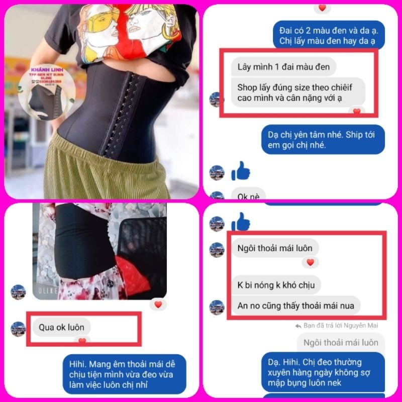 🎀ĐAI Gen NỊT BỤNG LATEX  SLINE 8 Xương 28 Cm ⚡HÀNG CHÍNH HÃNG⚡ Siết Eo ,Giảm Mỡ Bụng