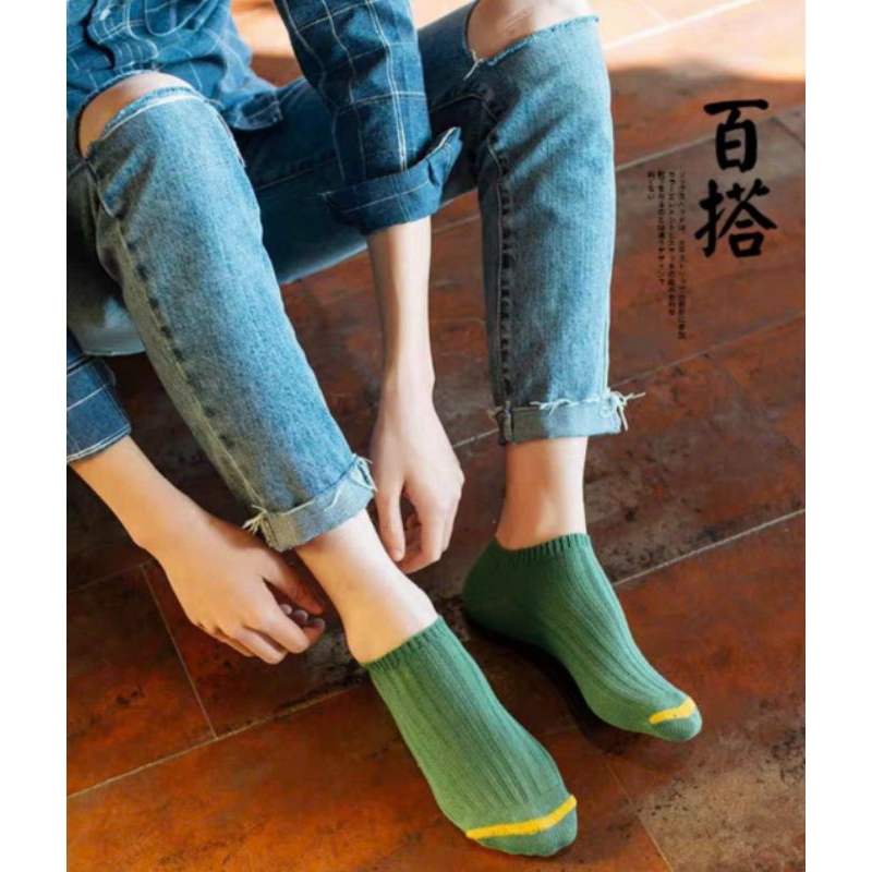 Set 5 đôi tất vớ màu thời trang kiểu đơn giản trẻ trung hottrend cổ ngắn siêu xinh hàng đẹp giá rẽ mẫu mới hot hit