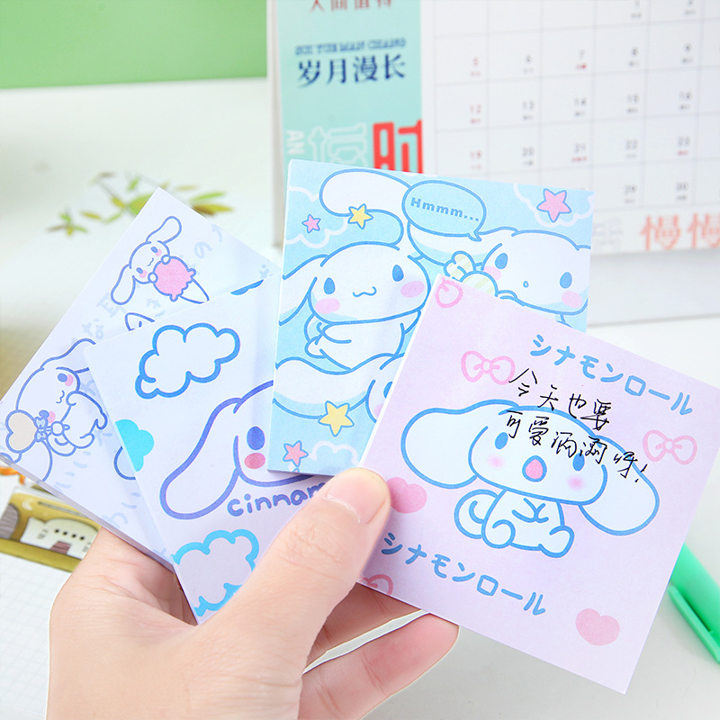 Giấy ghi chú dễ thương cute hình Cinnamoroll, giấy note dễ thương cute Cinnamoroll tiện lợi