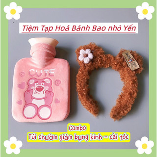 Combo túi chườm - cài tóc - kẹp tóc cần thơ. Ship hoả tốc