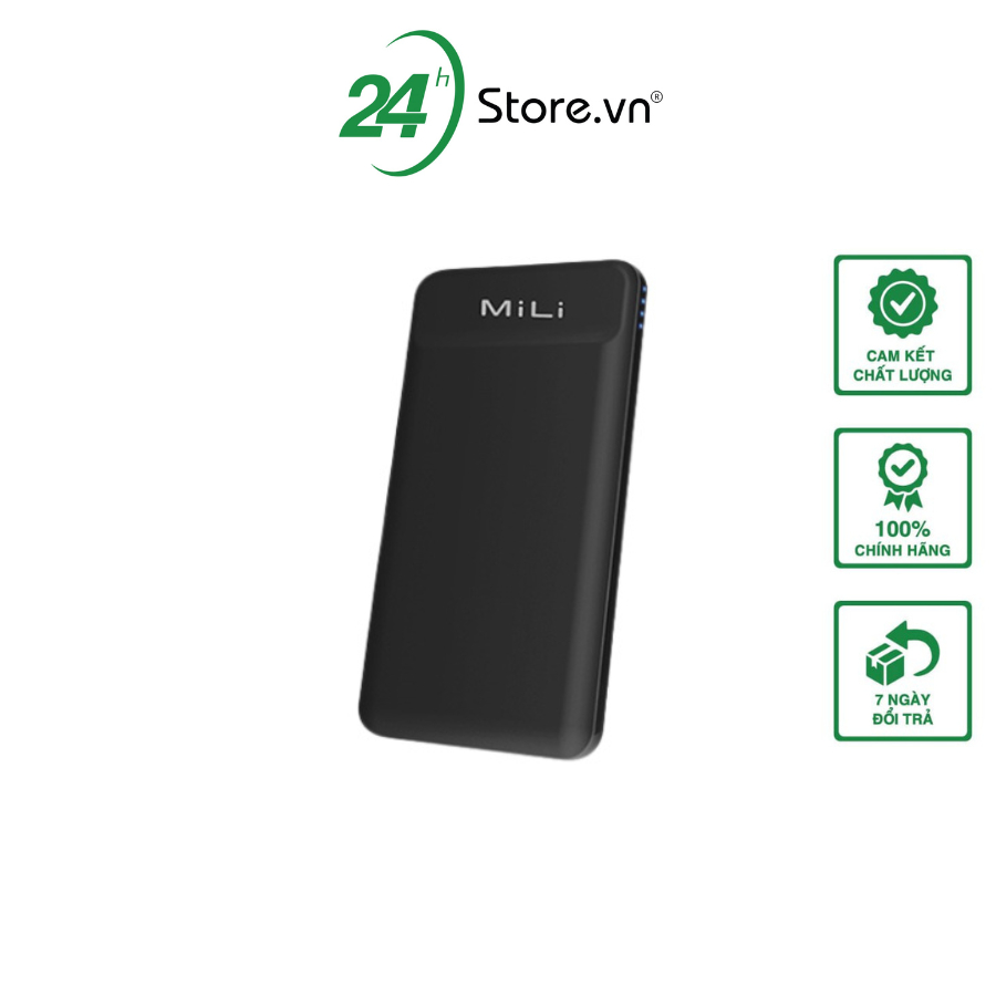 Sạc dự phòng MiLi Power Sunny Plus 10,000mAh/3.7V - HB-N10WE