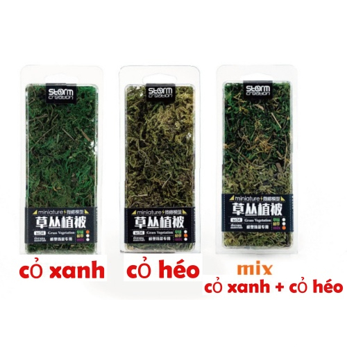 Cỏ Rêu Bụi Làm Mô Hình Sa Bàn , Tiểu Cảnh