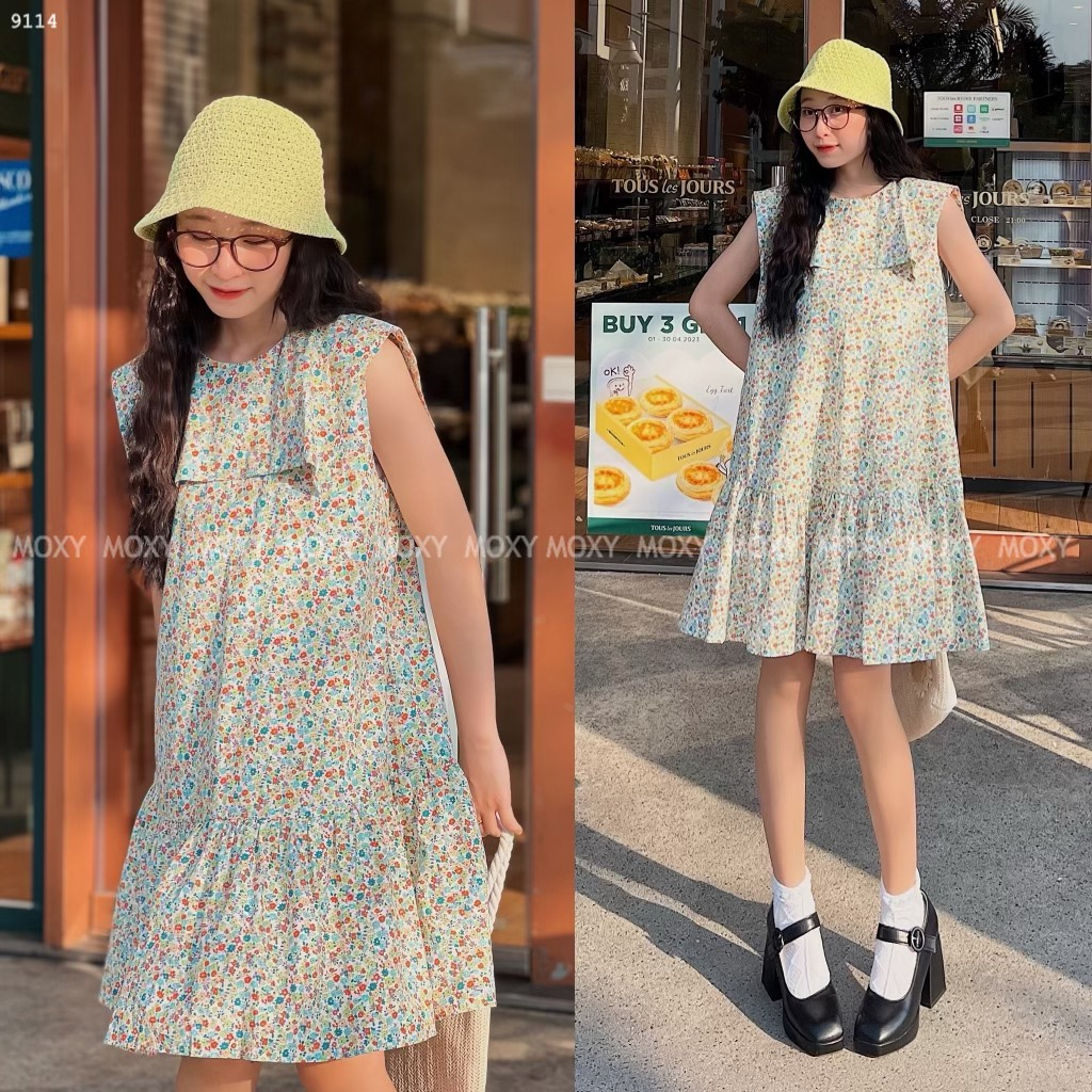SP009114-Đầm hoa nhí