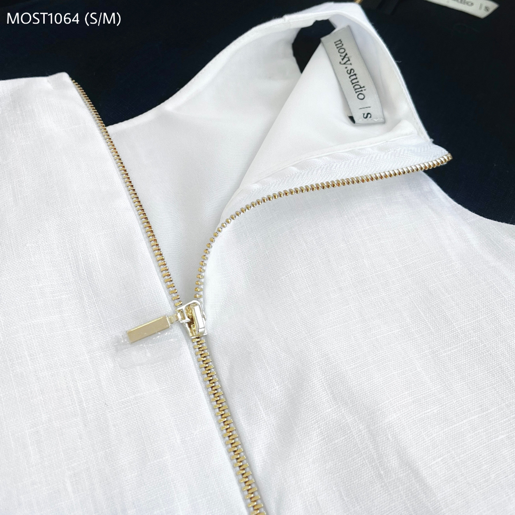 MOST1064-Winnie Linen Croptop