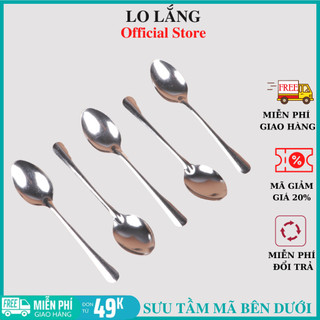 Muỗng ăn cơm inox, 1 muỗng canh, soup, cafe inox cao cấp