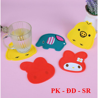 5 Miếng Lót Ly Hình Cute Siêu Đáng Yêu - Siêu Rẻ