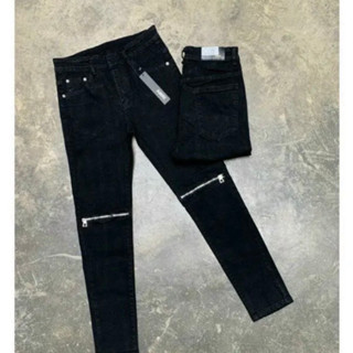 quần jean nam đen dài khóa gối mẫu mới đẹp hot,chất jean co giãn bền màu giá tốt chuẩn shop