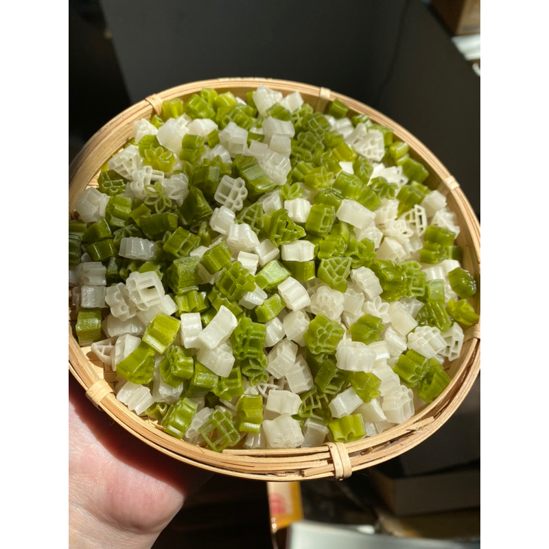 Nui rau củ cho bé - nui nhiều hình