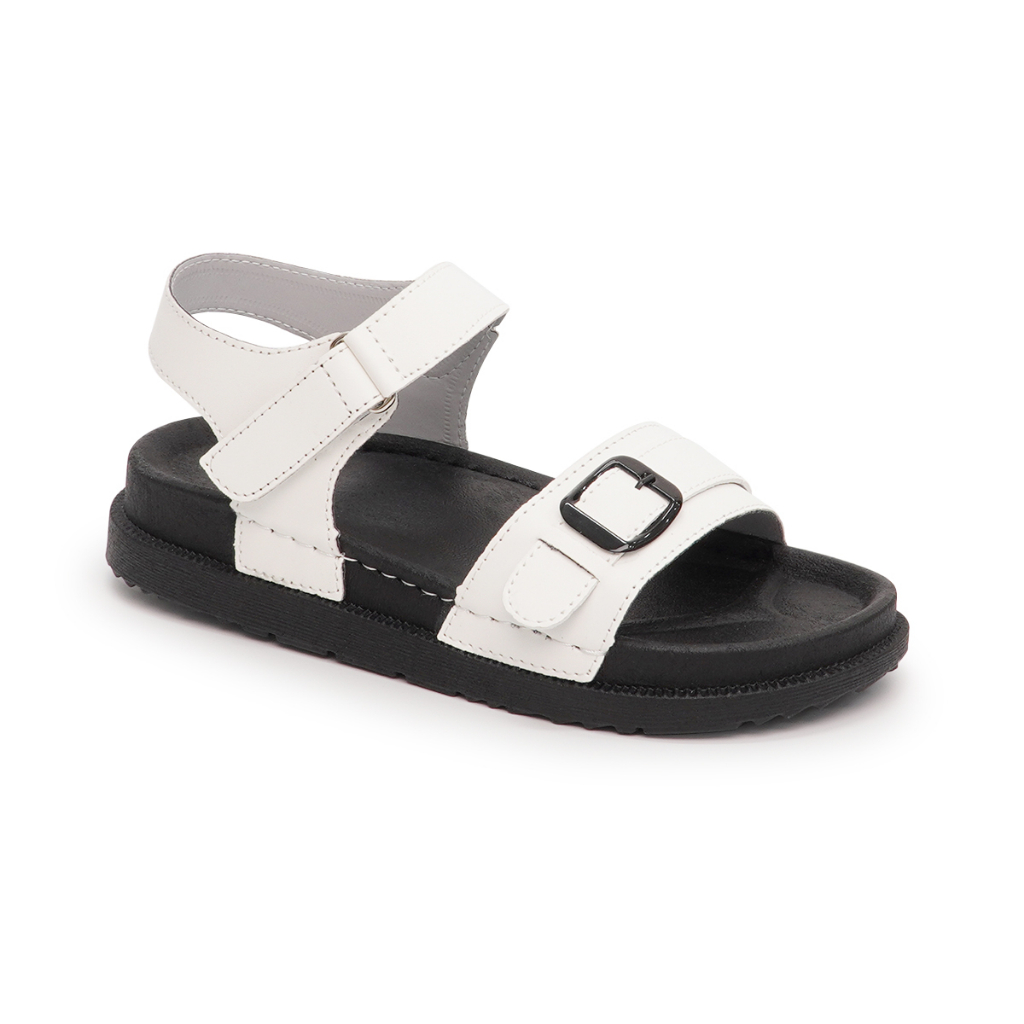 Sandal Nữ Hanatabi 2 Lớp Quai Bản Ngang Có Khóa May Liền Đế Cao 3cm Mã HNSD607