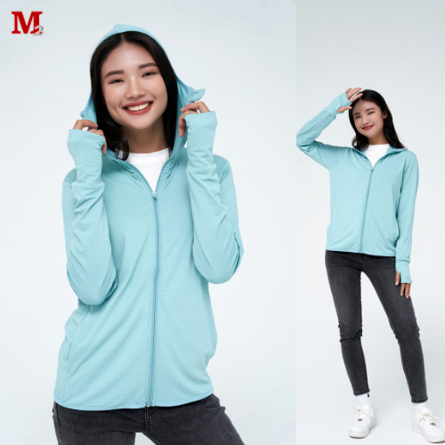 Áo chống nắng nữ mũ liền thoáng mát chống tia UV hiệu quả thời trang M2 D5620342